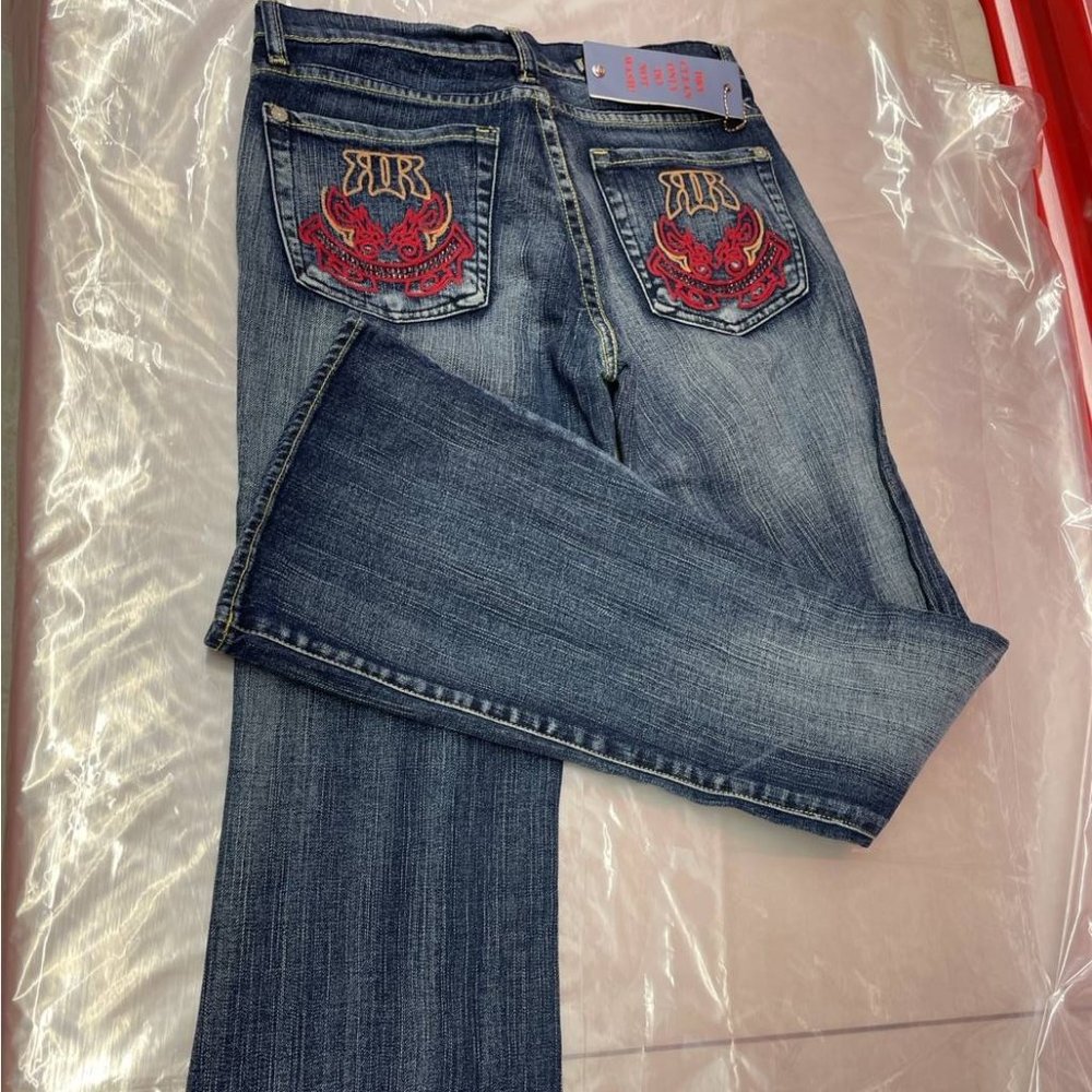 Rock and Republic Jeans New with Tags Size 27 Inseam 32 Flare Bottom